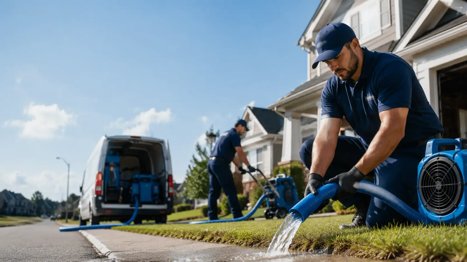 Flood Damage Restoration in Gays, IL